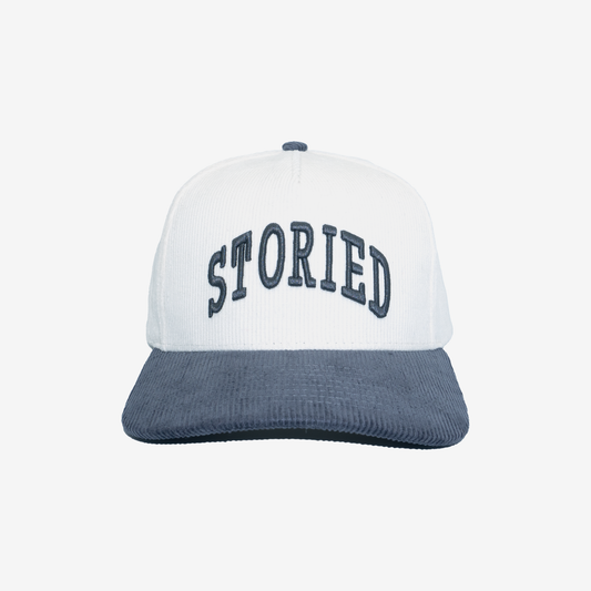 Classic Corduroy Hat - Slate Blue